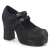 Black Satin-Lace