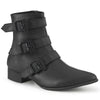 Black Vegan Leather