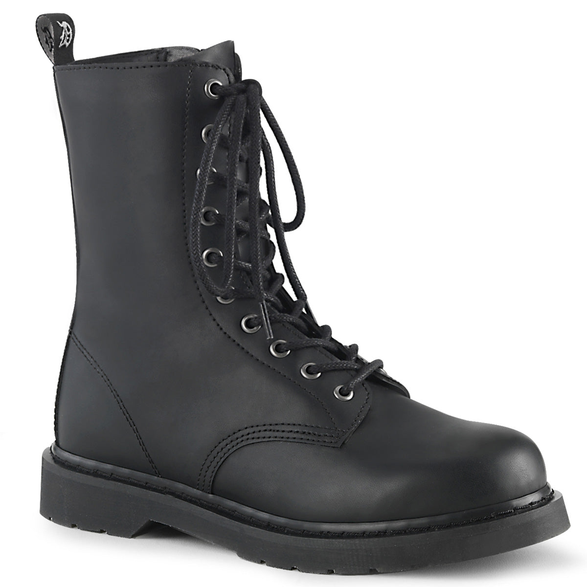 Demonia Cult Classic | "Bolt-200" Boots - Black Vegan Leather